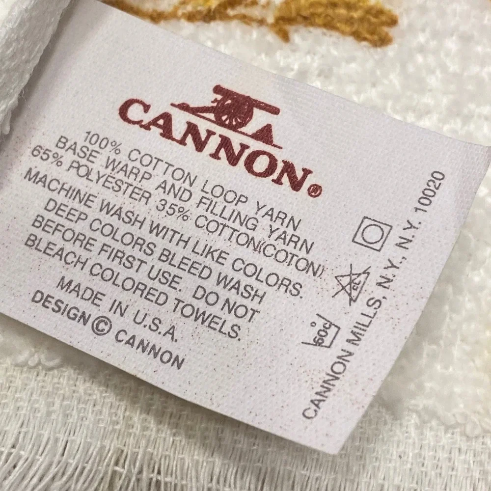 Cannon Christmas Kitchen Towel Set White Good Hush Puppies Basset Hound Tree